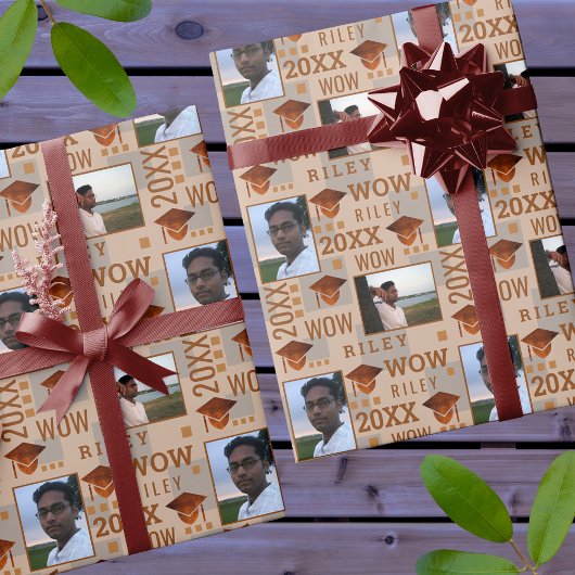 Abschluss Kupfer Niedlich Wow Graduate 2 Foto Geschenkpapier