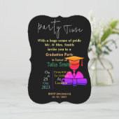 Abschluss Kuss Einladung (Stehend Vorderseite)