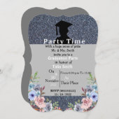 Abschluss Kuss Einladung (Vorne/Hinten)