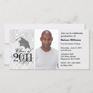 Abschluss laden Fotokarte Pastell 2 ein