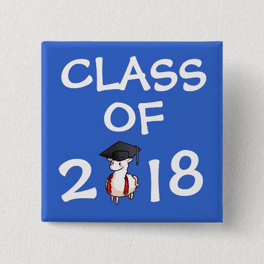 Abschluss-Lama Button (Vorderseite)