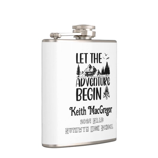 Abschluss Lasse den Erlebnisstart Flachmann (Rechts)