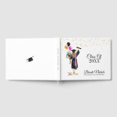 Abschluss Leavers Party Prom Gastbuchmädchen Gästebuch (Voll)