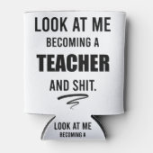 Abschluss Lehrer Geschenk Funny Teacher Geschenk T Dosenkühler (Vorderseite)