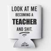 Abschluss Lehrer Geschenk Funny Teacher Geschenk T Dosenkühler (Rückseite)