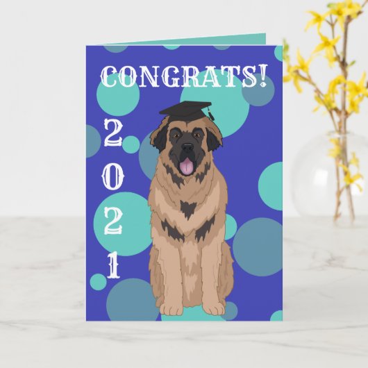 Abschluss Leonberger Karte (Gelbe Blume)