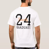 Abschluss Leopard Jahr T-Shirt (Rückseite)