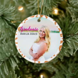 Abschluss Leopard Milestone Ornament