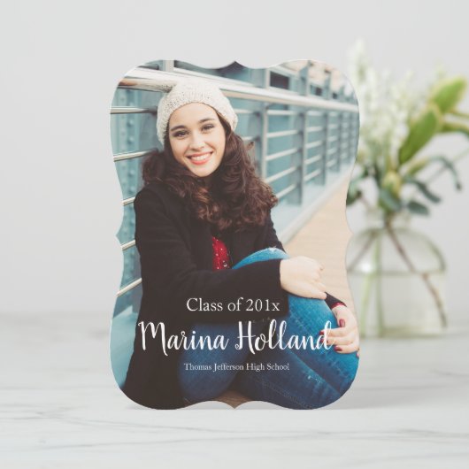 Abschluss Liebe Einladung (Stehend Vorderseite)