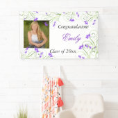 Abschluss, Lila Blüte, kundenspezifisch Banner (Insitu)