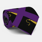 Abschluss Lila Krawatte (Gerollt)