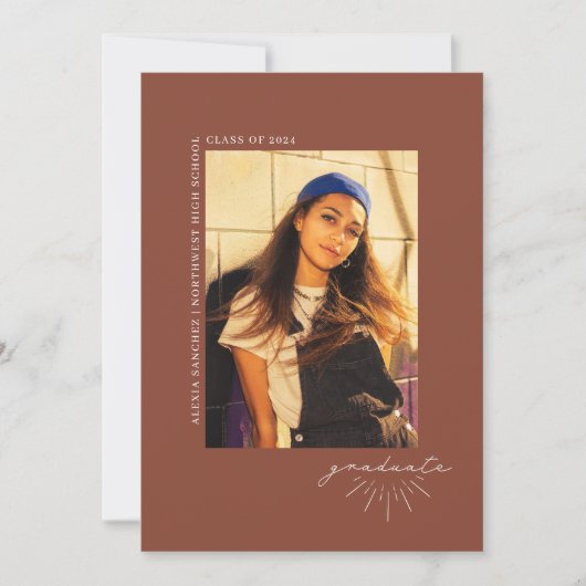 Abschluss Line Kunst, Dichtung und Musik Foto Ankündigung (Vorderseite)