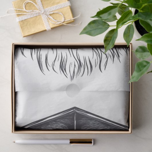 Abschluss Llama Seidenpapier (Geschenk)