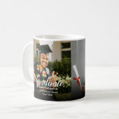Abschluss-Logo Absolventenfoto Abitur Kaffeetasse (Vorderseite Links)