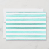 Abschluss Luau Celebration Einladung (Rückseite)