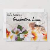 Abschluss Luau Open House Einladung (Vorderseite)