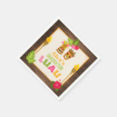 Abschluss Luau Paper Napkins - Junge Serviette (Ecke)
