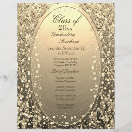 Abschluss Luncheon Gold Confetti