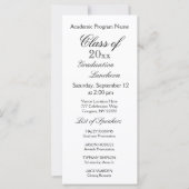 Abschluss Luncheon Simple Typografy (Vorderseite)