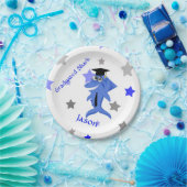 Abschluss-lustiger Haifisch Pappteller (Party)