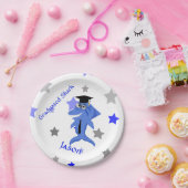 Abschluss-lustiger Haifisch Pappteller (Party)