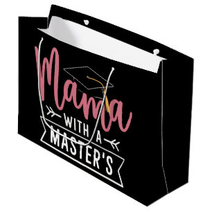 Abschluss Mama MBA Master-Abschluss Abschluss Große Geschenktüte