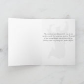 Abschluss - männlicher Glückwunsch auf Karte (Innenseite)