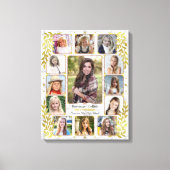 Abschluss | Marmorgold Leinwanddruck (Vorderseite)