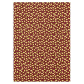 Abschluss Maroon und Gold Caps Tischdecke (Vorderseite)