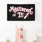 Abschluss Master-Abschluss Master-Absolvent Banner (Insitu)