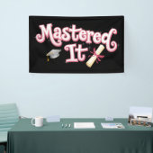 Abschluss Master-Abschluss Master-Absolvent Banner (Messeveranstaltung)