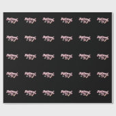 Abschluss Master-Abschluss Master-Absolvent Geschenkpapier (Flach)