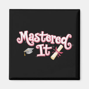 Abschluss Master-Abschluss Master-Absolvent Magnet