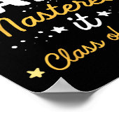 Abschluss Master My Be Mastered It Cl Von 2026 _3 Poster (Ecke)