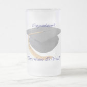 Abschluss Mattglas Bierglas (Mittel)