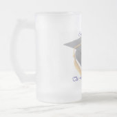 Abschluss Mattglas Bierglas (Links)