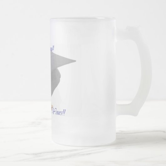 Abschluss Mattglas Bierglas (Rechts)