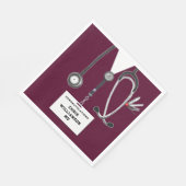 Abschluss Medizin Schule Napkins Serviette (Ecke)