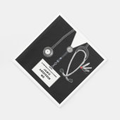 Abschluss Medizin Schule Napkins Serviette (Ecke)