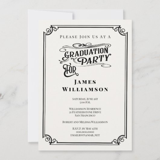 Abschluss Medizinische Krankenschwester Doktor Einladung (Rückseite)