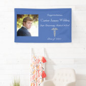 Abschluss, Medizinschule, maßgeschneidertes Foto Banner (Insitu)