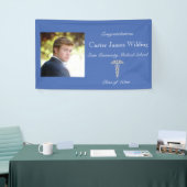 Abschluss, Medizinschule, maßgeschneidertes Foto Banner (Messeveranstaltung)