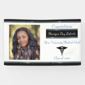 Abschluss, Medizinschule, maßgeschneidertes Foto, Banner (Horizontal)