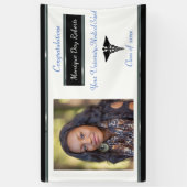 Abschluss, Medizinschule, maßgeschneidertes Foto, Banner (Vertikal)