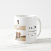 Abschluss-Mehrweinetikett Kaffeetasse (VorderseiteRechts)