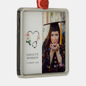 Abschluss Memento Foto Ornament Aus Metall (Rechts)