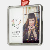 Abschluss Memento Foto Ornament Aus Metall (Links)