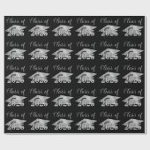 Abschluss-Metallische SilberKLASSE Geschenkpapier (Flach)