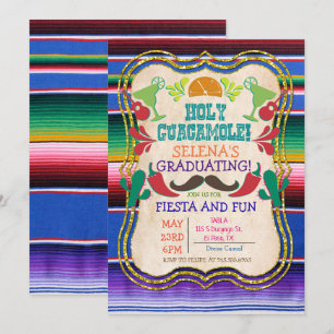 Abschluss Mexican Fiesta Einladung
