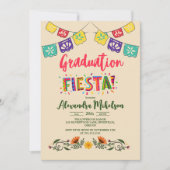 Abschluss Mexican Fiesta Einladung (Vorderseite)